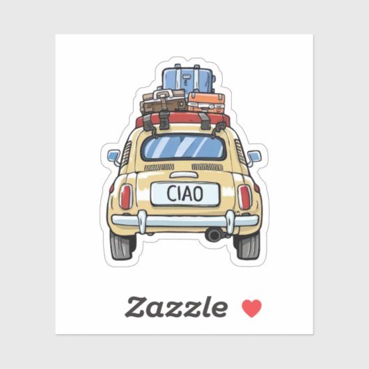 Fiat Car Sticker (Vel)