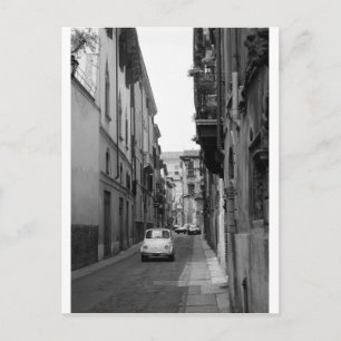 Fiat Cinquecento in Verona Briefkaart