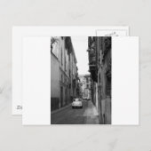 Fiat Cinquecento in Verona Briefkaart (Voorkant / Achterkant)