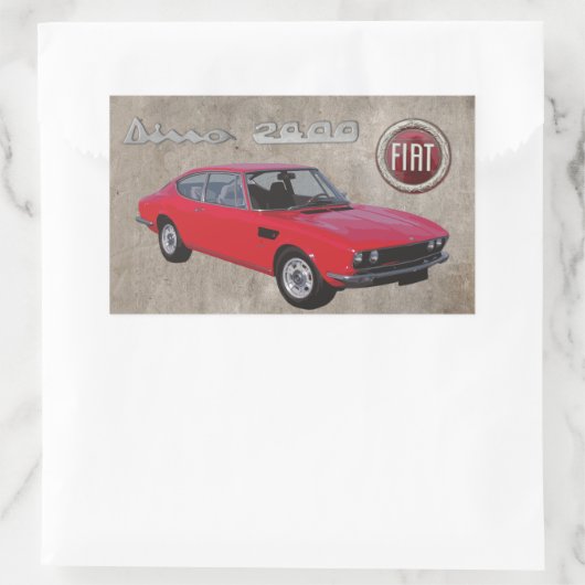 FIAT DINO 2400 STICKER (Tas)