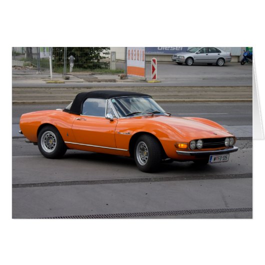 Fiat Dino Spider (Voorkant Horizontaal)