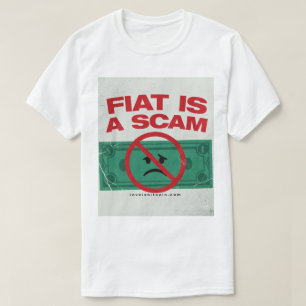 FIAT IS OPLICHTERIJ - Bitcoin T-Shirt