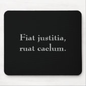 Fiat justitia, ruat caelum. muismat (Voorkant)