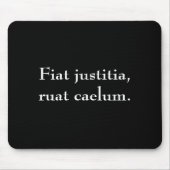 Fiat justitia, ruat caelum. muismat (Voorkant)