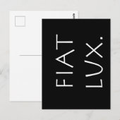 Fiat Lux Briefkaart (Voorkant / Achterkant)