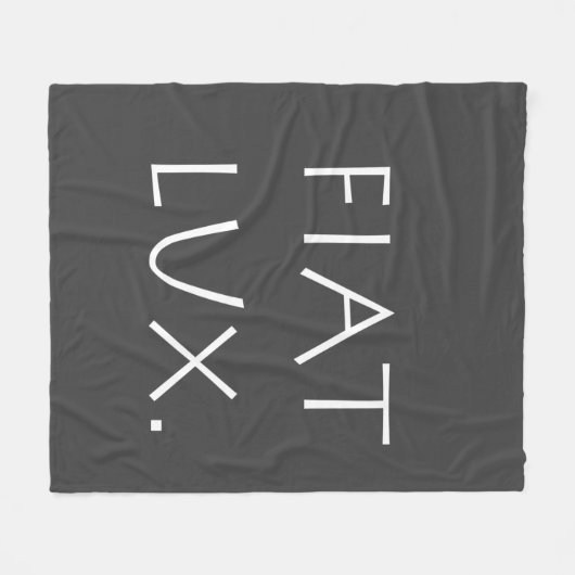 Fiat Lux Fleece Deken (Voorkant (Horizontaal))