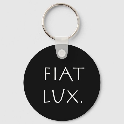 Fiat Lux Sleutelhanger (Voorkant)
