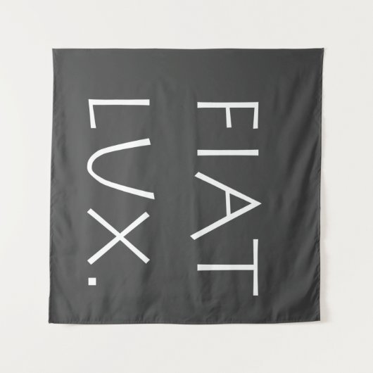Fiat Lux Wandkleed (Voorkant (horizontaal))