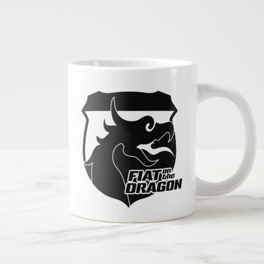 FIAT op de Mok Dragon Coffee (Rechts)