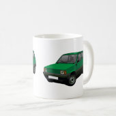 Fiat Panda 30/45 groen Koffiemok (Voorkant rechts)