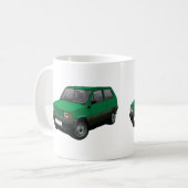 Fiat Panda 30/45 groen Koffiemok (Voorkant links)