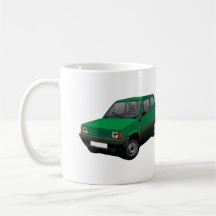 Fiat Panda 30 / 45 groen Koffiemok
