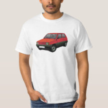 Fiat Panda 30/45 Mk1 (Tipo 141) Rood