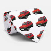 Fiat Panda 30 / 45 rood Stropdas (Opgerold)