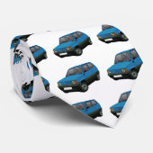 Fiat Panda blue Stropdas (Opgerold)