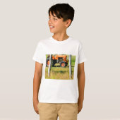 FIAT TRACTOR PLRAL QUEENSLAND AUSTRALIË T-SHIRT (Voorkant volledig)