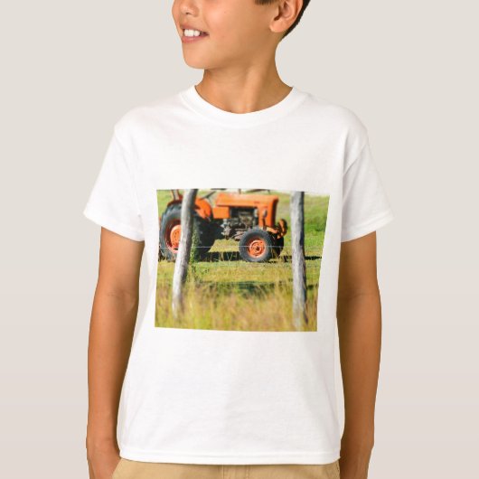 FIAT TRACTOR PLRAL QUEENSLAND AUSTRALIË T-SHIRT (Voorkant)