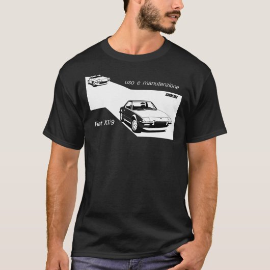 FIAT X19 Classic T-Shirt (Voorkant)