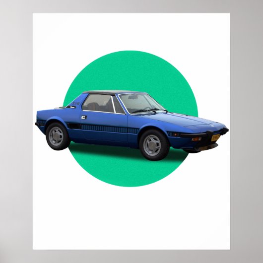 Fiat X1-9 Poster (Voorkant)