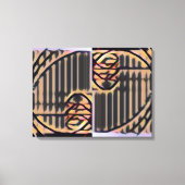 FIB 369 | Gesloten sluitluiken, Fibonacci Canvas Afdruk (Voorkant)