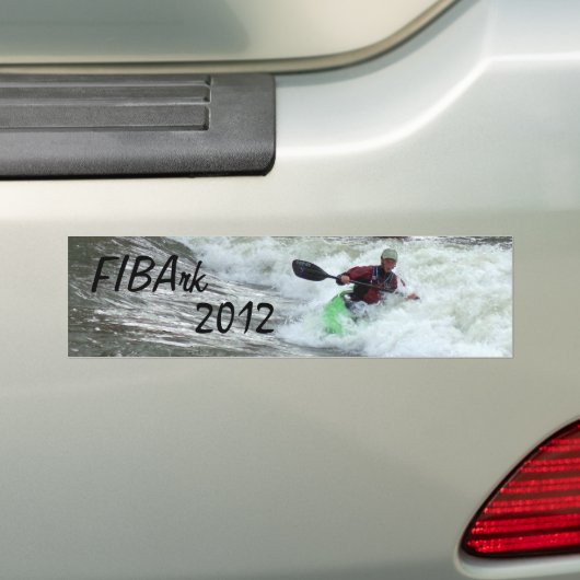 FIBArk 2012-Bumpersticker Bumpersticker (Op auto)