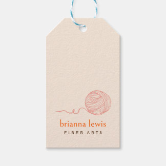 Fiber Artist Modern Yarn Product Label Cadeaulabel