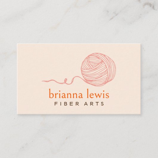 Fiber Artist Modern Yarn Visitekaartje (Voorkant)