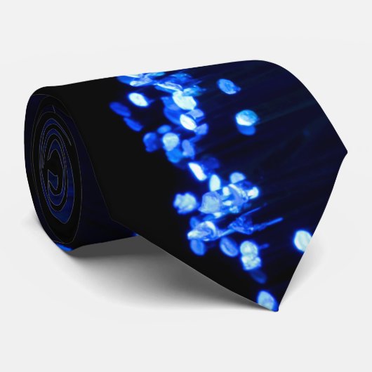 Fiber Optic Technology Computer Science Stropdas (Opgerold)