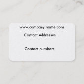 Fiber Optics afbeelding voor visitekaartje (Achterkant)