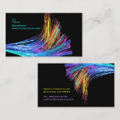 Fiber Optics / Hi Tech Visitekaartje (Voorkant / Achterkant)