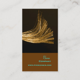 Fiber optische ~ hi tech-visitekaartjes visitekaartje