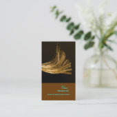 Fiber optische ~ hi tech-visitekaartjes visitekaartje (Staand voorkant)