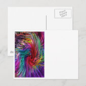 FIBER Threads Spaghetti - Sparkle Graphic Art Briefkaart (Voorkant / Achterkant)