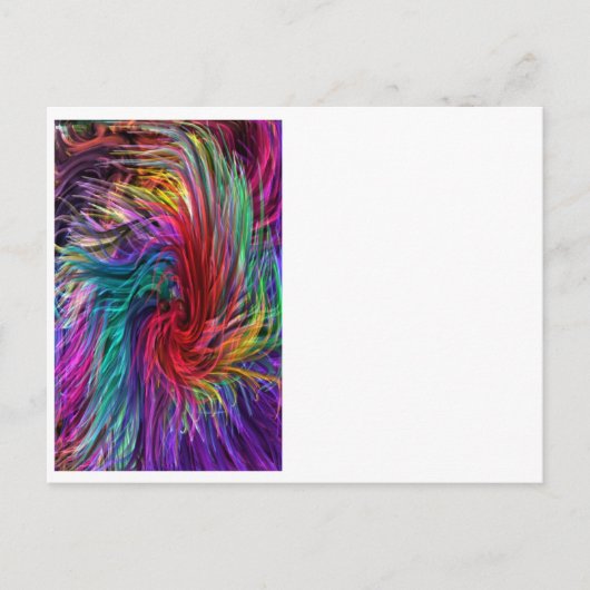 FIBER Threads Spaghetti - Sparkle Graphic Art Briefkaart (Voorkant)