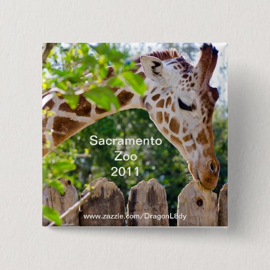 Fiberlicious Vierkante Button 5,1 Cm (Voorkant)