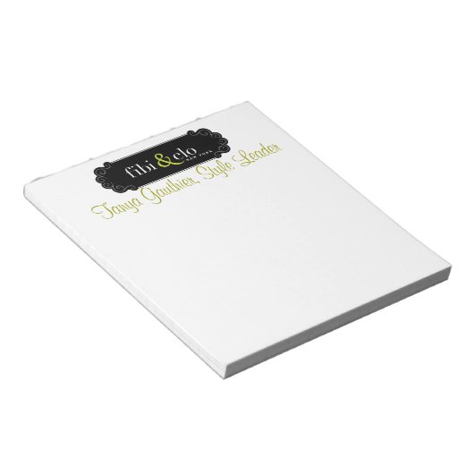 Fibi en Clo Notitieblok (Schuin)