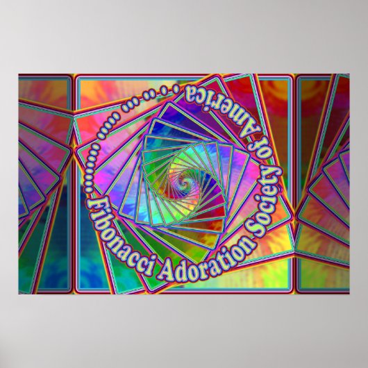 Fibonacci Adoration Society of America poster (Voorkant)