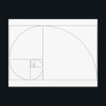 Fibonacci_Blocks Briefkaart<br><div class="desc">Design which used the Fibonacci sequence as the patroon</div>