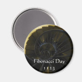 Fibonacci Day Magneet (Voorkant / Achterkant)