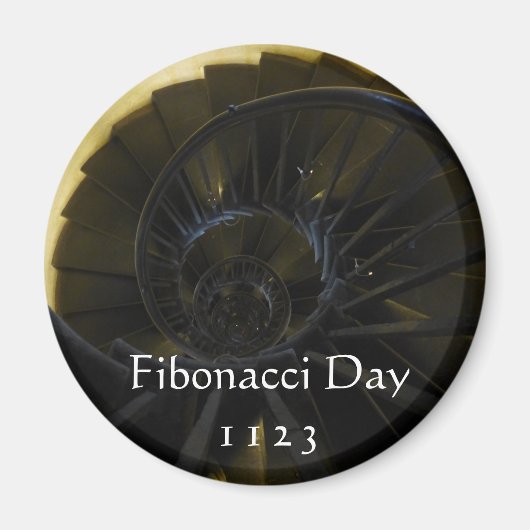 Fibonacci Day Magneet (Voorkant)