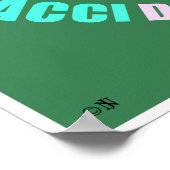 Fibonacci Day, Pop Art, Typografisch Poster (Hoek)