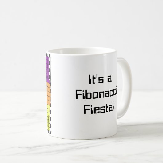 Fibonacci Fiesta Koffiemok (Voorkant rechts)
