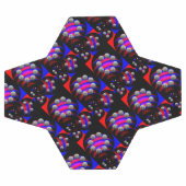 Fibonacci 'Fish Checker Black' door Kenneth Yoncic Voetbal (Enkel)