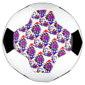 Fibonacci 'Fish Checker' door Kenneth Yoncich Voetbal (Gedraaid)