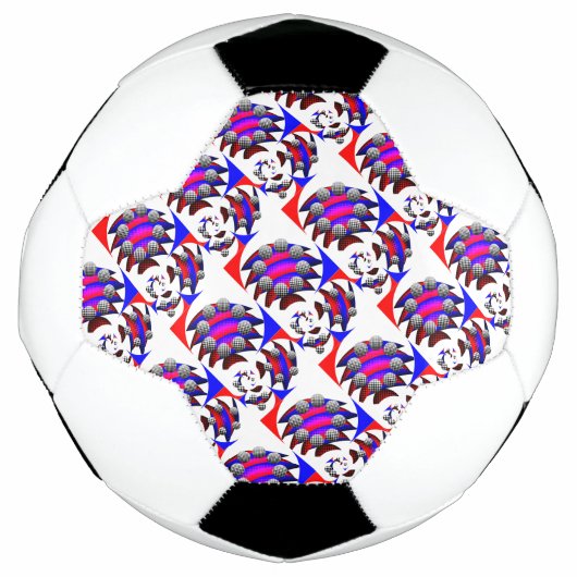 Fibonacci 'Fish Checker' door Kenneth Yoncich Voetbal (Voorkant)