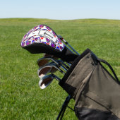 Fibonacci "Fish" door Kenneth Yoncich Golfheadcover (Insitu)