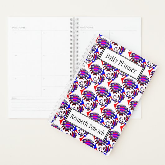 Fibonacci "Fish" door Kenneth Yoncich Planner (Display)