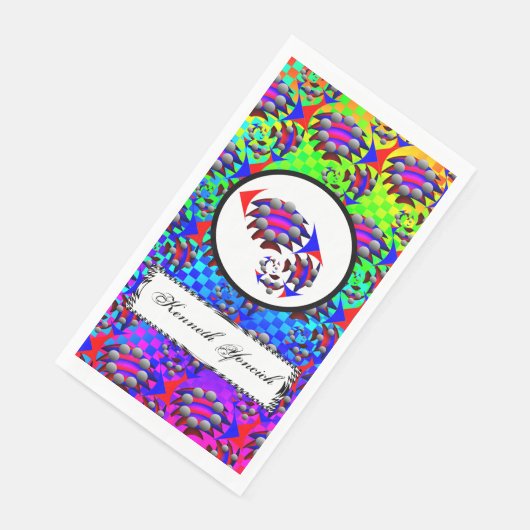 Fibonacci "Fish" door Kenneth Yoncich Servet (Hoek)