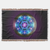 Fibonacci Flower Mandala Blanky Deken (Voorkant)