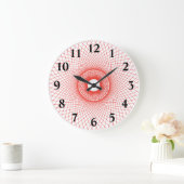 Fibonacci Flower Spiro Grote Klok (Huis)